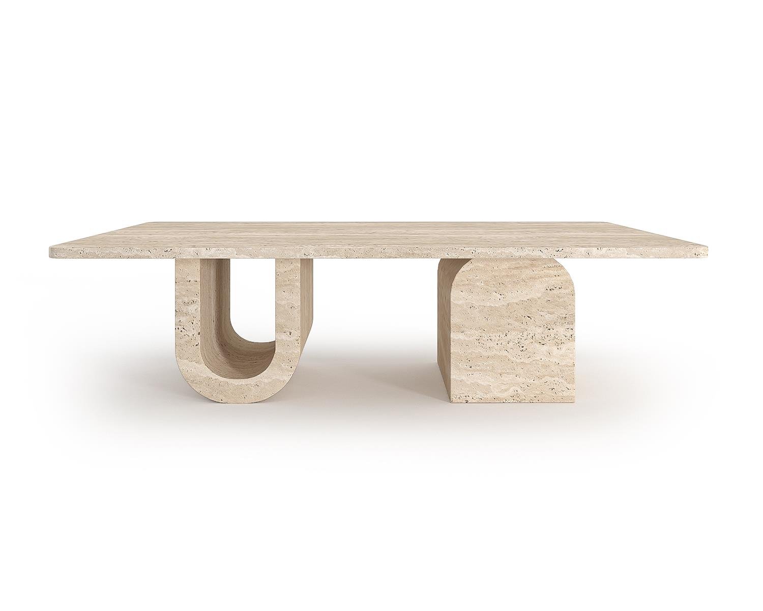 Travertine Coffee Table